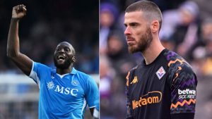 Romelu Lukaku đánh bại De Gea, Napoli bám sát Inter